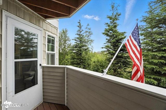 11351 Discovery View Dr # 106, Anchorage, AK 99515 - view of balcony