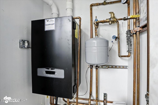 11351 Discovery View Dr # 106, Anchorage, AK 99515 - utility room featuring water heater