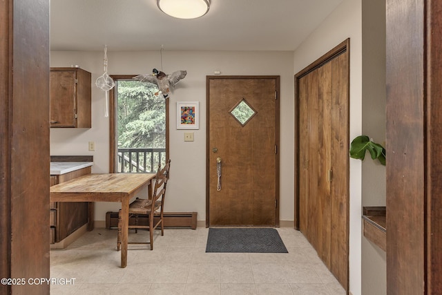 11851 Nebesna Dr, Anchorage, AK 99507 - entryway featuring a baseboard heating unit