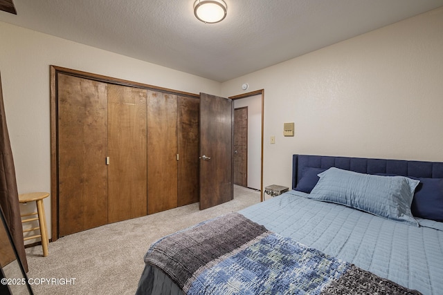 11851 Nebesna Dr, Anchorage, AK 99507 - bedroom featuring light colored carpet and a closet