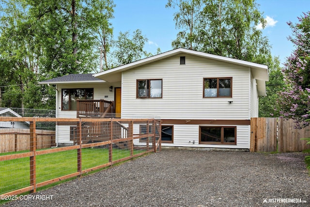 6922 Cutty Sark St, Anchorage, AK 99502 - view of front of property featuring roof with shingles