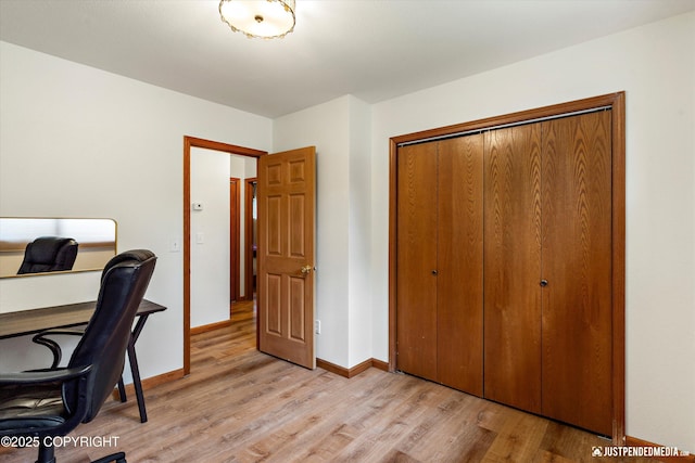 6922 Cutty Sark St, Anchorage, AK 99502 - office area with light wood-style flooring
