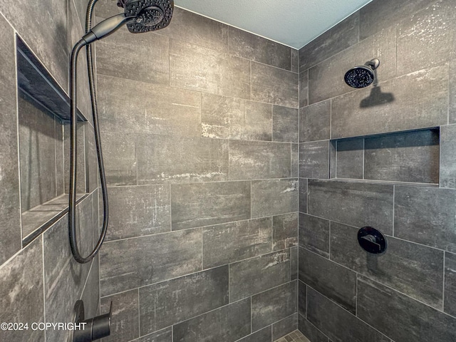 3715 Tajen Ln, Homer, AK 99603 - bathroom featuring tiled shower