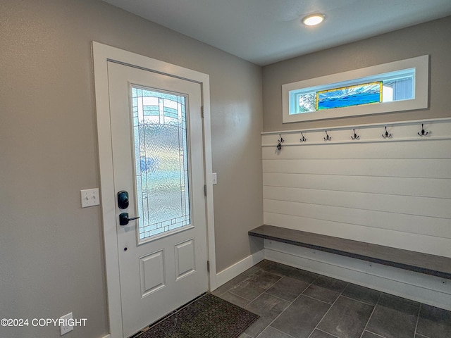 3715 Tajen Ln, Homer, AK 99603 - mudroom featuring baseboards and recessed lighting
