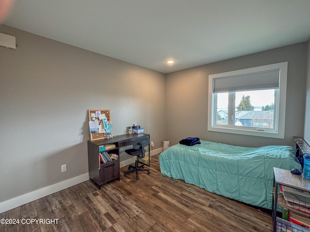 3715 Tajen Ln, Homer, AK 99603 - bedroom featuring wood finished floors and recessed lighting