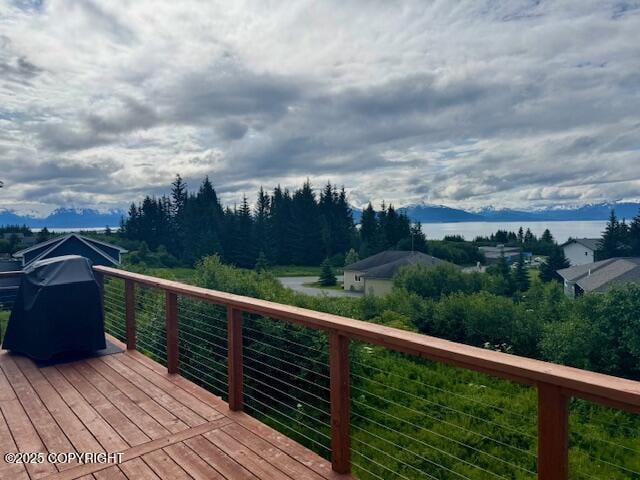 3715 Tajen Ln, Homer, AK 99603 - view of deck