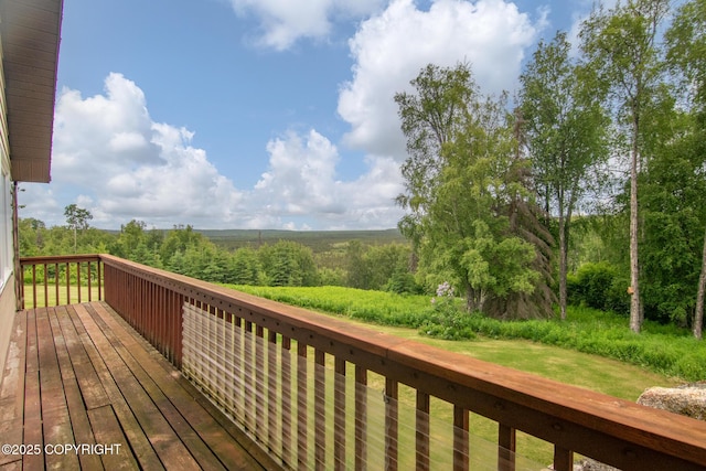 40800 Lopez Ave, Soldotna, AK 99669 - view of wooden deck