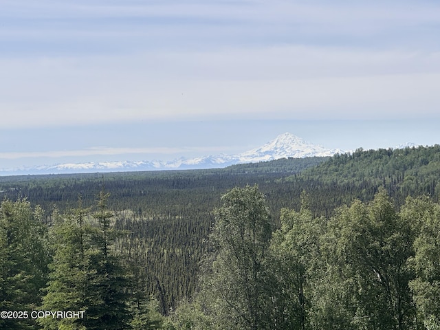 40800 Lopez Ave, Soldotna, AK 99669 - view of mountain backdrop featuring a heavily wooded area