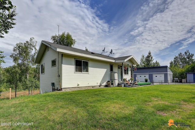 11929 W Wasey Cir, Houston, AK 99623 - rear view of property