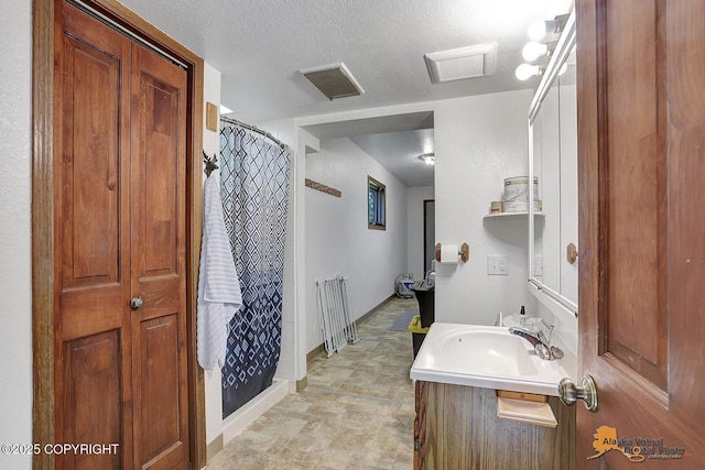 14854 W Fox, Big Lake, AK 99623 - full bathroom with vanity and a shower with shower curtain