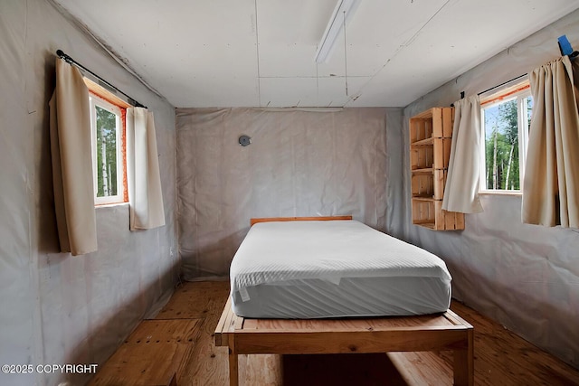 69222 S Parks Hwy, Willow, AK 99688 - bedroom featuring wood-type flooring