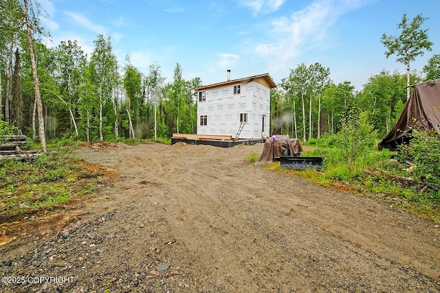 69222 S Parks Hwy, Willow, AK 99688 - back of house with a deck
