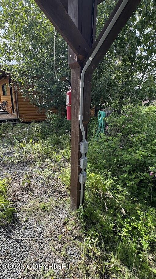 34704 Dolly Way, Sterling, AK 99672 - exterior view of a fire extinguisher