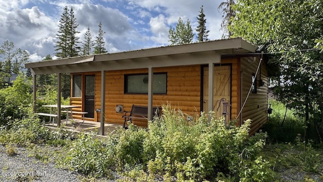 34704 Dolly Way, Sterling, AK 99672 - view of front of property featuring faux log siding