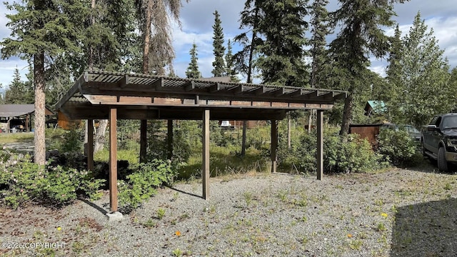 34655 Sockeye Ln, Sterling, AK 99672 - view of yard with a detached carport