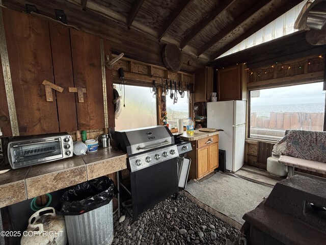 25646 Hawks Beach Rem SW, Anchor Point, AK 99556 - view of patio / terrace with grilling area