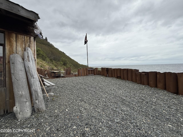 25646 Hawks Beach Rem SW, Anchor Point, AK 99556 - view of yard with a water view
