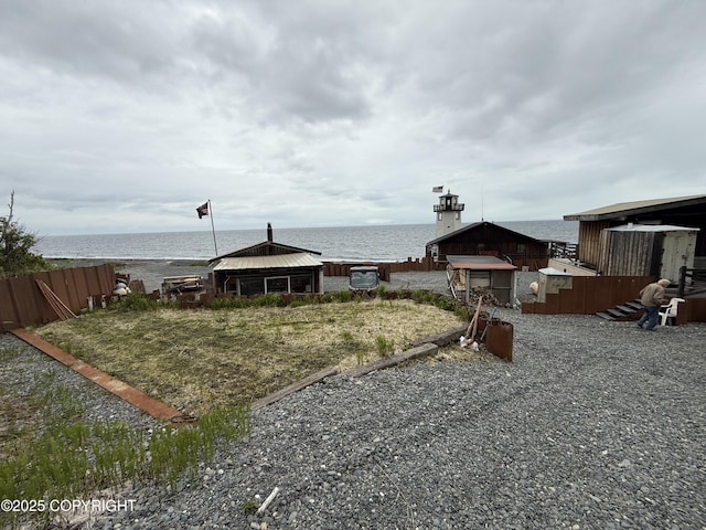 25646 Hawks Beach Rem SW, Anchor Point, AK 99556 - view of yard featuring a water view