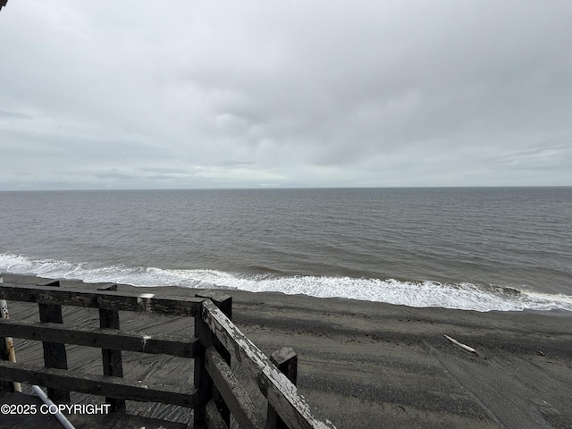25646 Hawks Beach Rem SW, Anchor Point, AK 99556 - water view featuring local beach