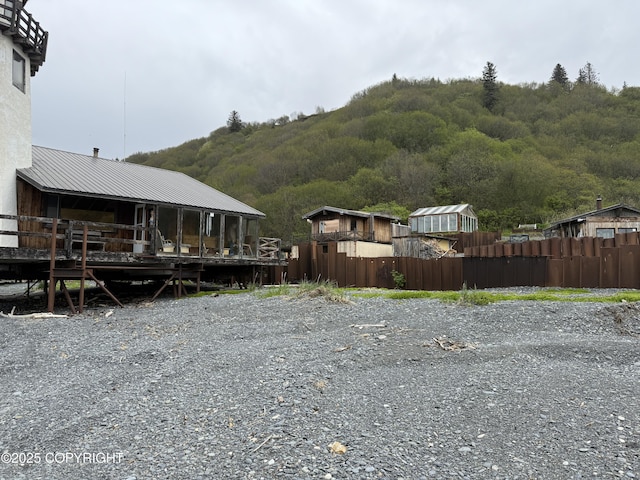 25646 Hawks Beach Rem SW, Anchor Point, AK 99556 - view of yard featuring a wooded view