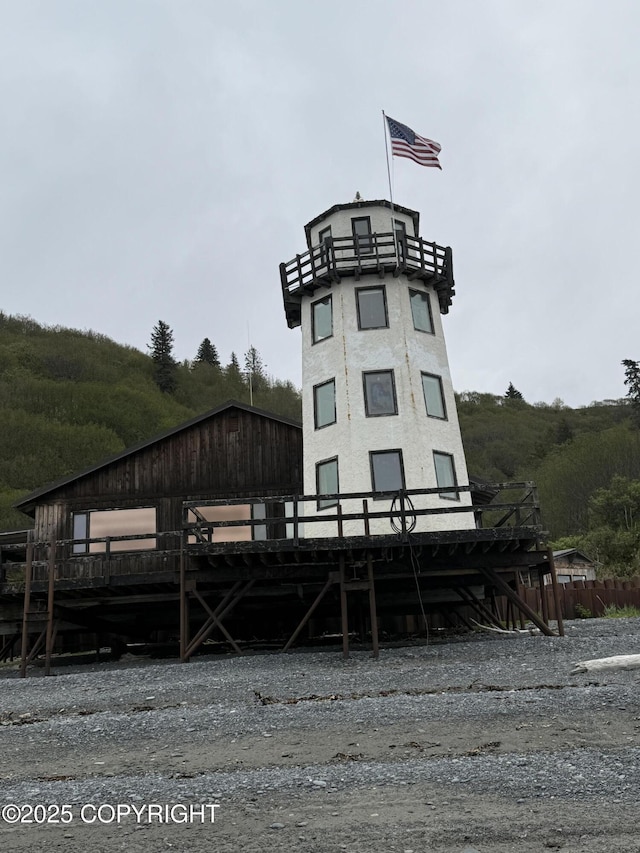 25646 Hawks Beach Rem SW, Anchor Point, AK 99556 - view of property featuring a view of trees