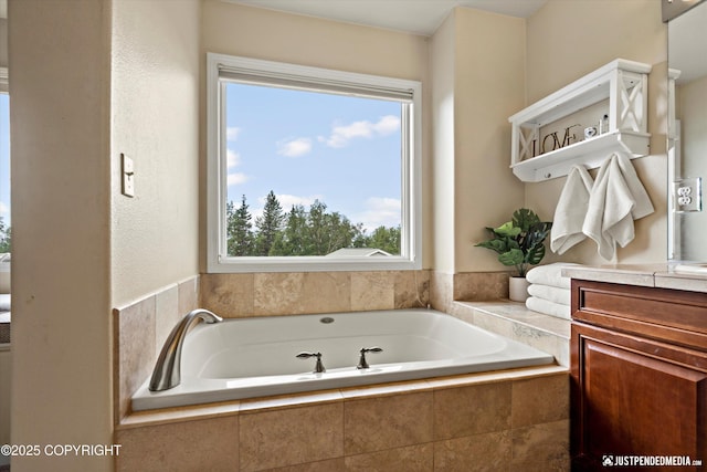 15250 Evergreen Ridge St, Anchorage, AK 99516 - full bath featuring a bath, healthy amount of natural light, and vanity