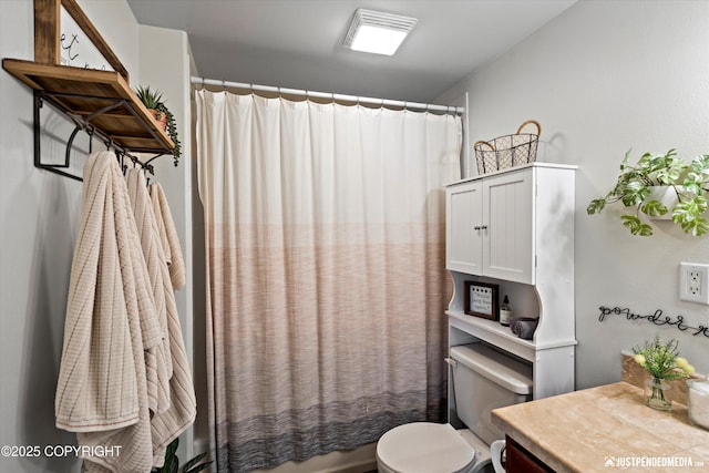 15250 Evergreen Ridge St, Anchorage, AK 99516 - bathroom featuring vanity and shower / bath combination with curtain