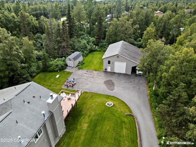 15250 Evergreen Ridge St, Anchorage, AK 99516 - view of subject property with a forest