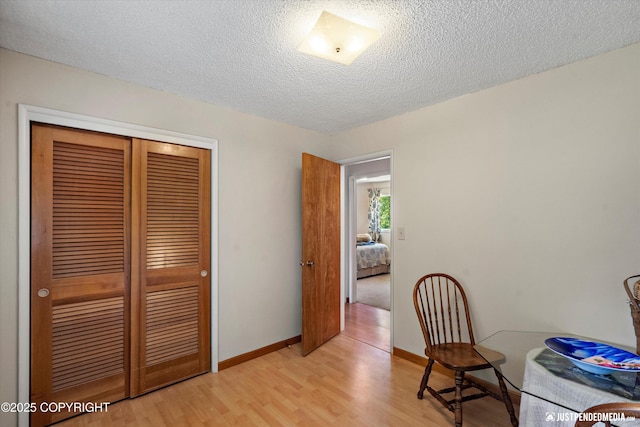 3217 Purdue St, Anchorage, AK 99508 - interior space featuring light wood-style floors and a textured ceiling