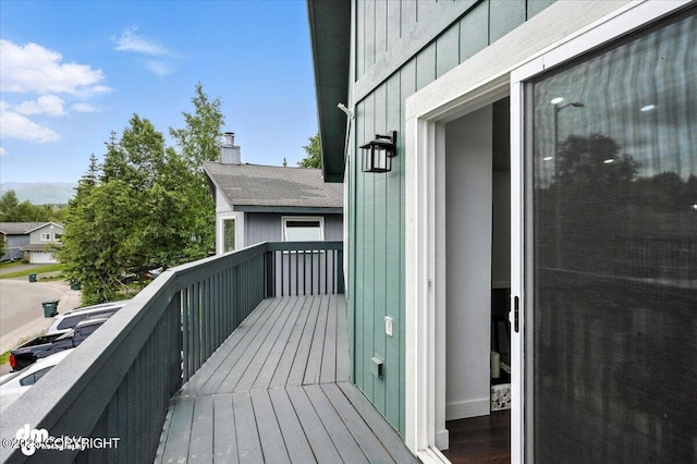 1928 Commodore Dr, Anchorage, AK 99507 - view of wooden deck
