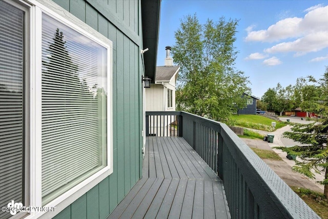 1928 Commodore Dr, Anchorage, AK 99507 - view of deck
