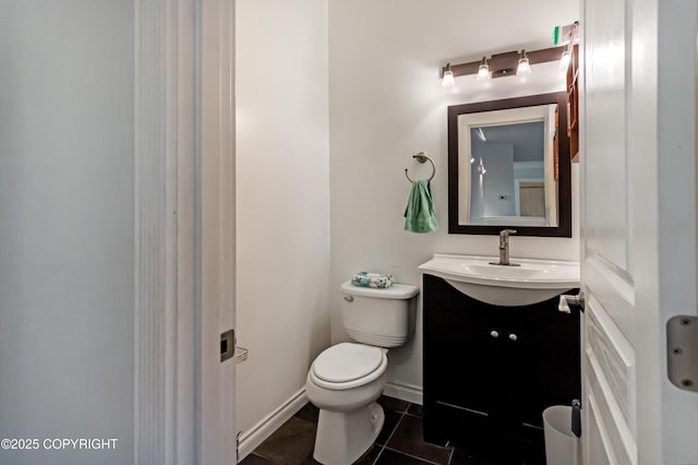 9700 E Strand Dr, Palmer, AK 99645 - bathroom with vanity and tile patterned flooring
