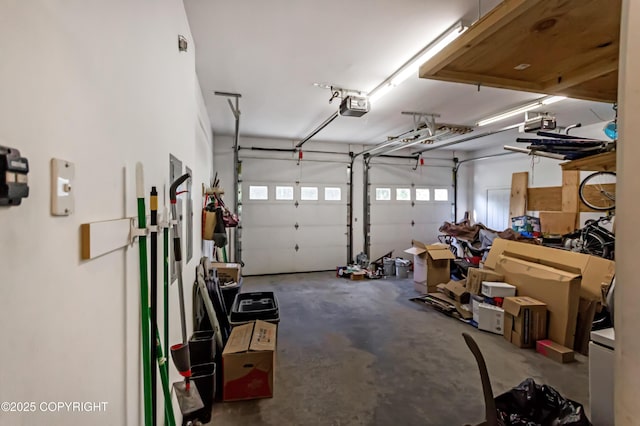 9700 E Strand Dr, Palmer, AK 99645 - garage featuring a garage door opener