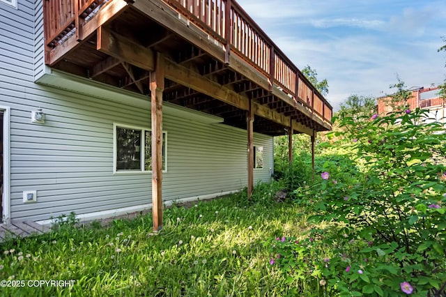 9700 E Strand Dr, Palmer, AK 99645 - view of property exterior featuring a deck
