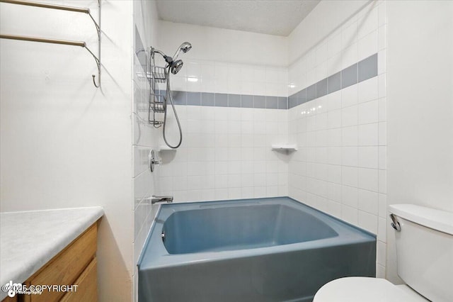 840 N Voss Cir, Wasilla, AK 99623 - full bathroom featuring shower / washtub combination and vanity