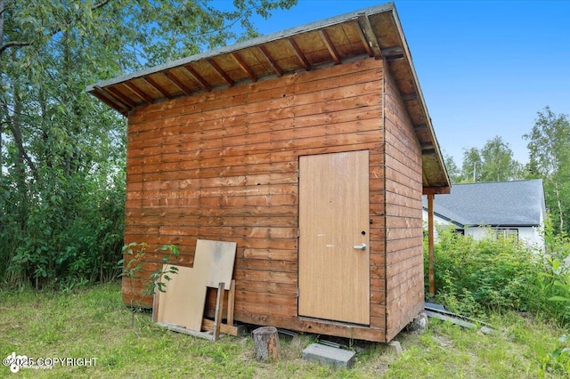 840 N Voss Cir, Wasilla, AK 99623 - view of shed