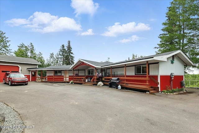 35485 Bluff Ct, Sterling, AK 99672 - view of front of house with a garage