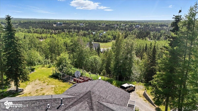 35485 Bluff Ct, Sterling, AK 99672 - drone / aerial view of a heavily wooded area