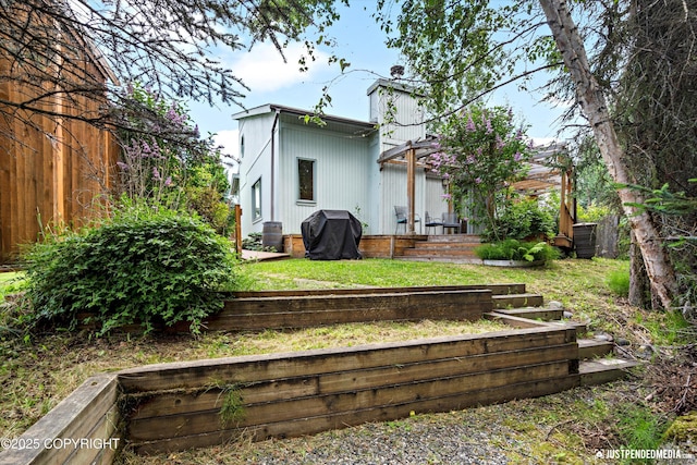 5170 Merle Cir, Anchorage, AK 99507 - back of property