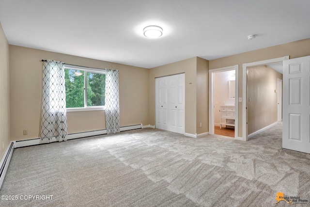 9601 Carlson Rd, Anchorage, AK 99507 - unfurnished bedroom featuring carpet, a closet, and ensuite bath