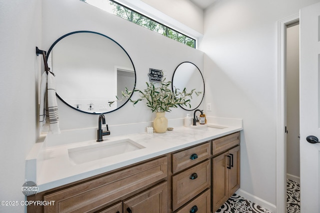 3200 E Woodruff Loop, Wasilla, AK 99654 - full bathroom featuring double vanity