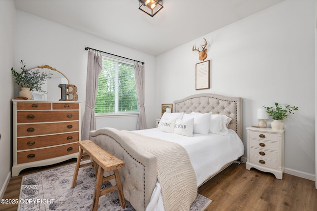 3200 E Woodruff Loop, Wasilla, AK 99654 - bedroom with wood finished floors and baseboards