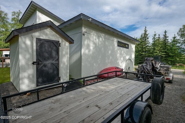 3200 E Woodruff Loop, Wasilla, AK 99654 - view of shed