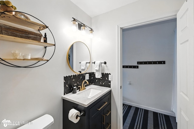 196 W Fairview Ave, Homer, AK 99603 - bathroom featuring vanity and toilet