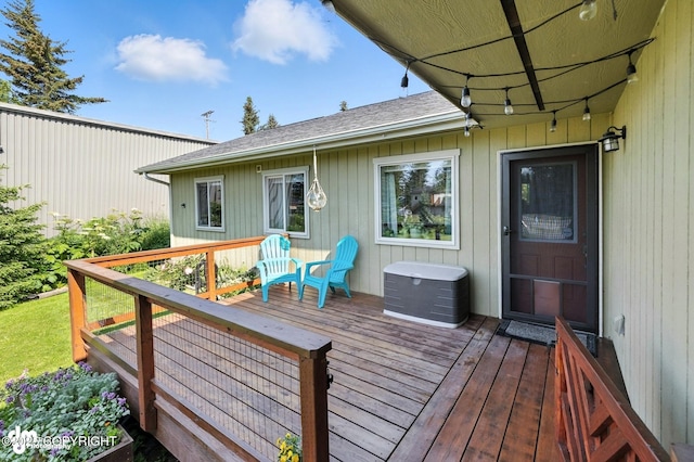 196 W Fairview Ave, Homer, AK 99603 - view of wooden terrace
