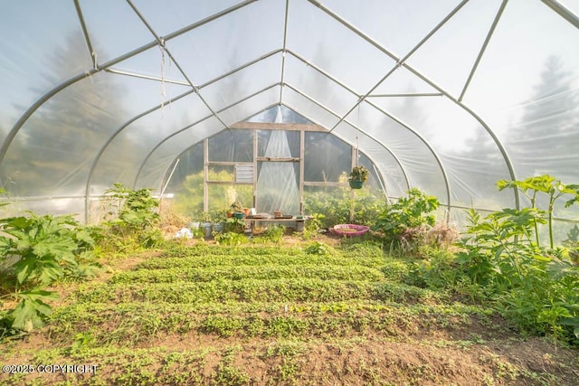 17751 Arcturus Loop, Ninilchik, AK 99639 - view of yard with a greenhouse and an outdoor structure