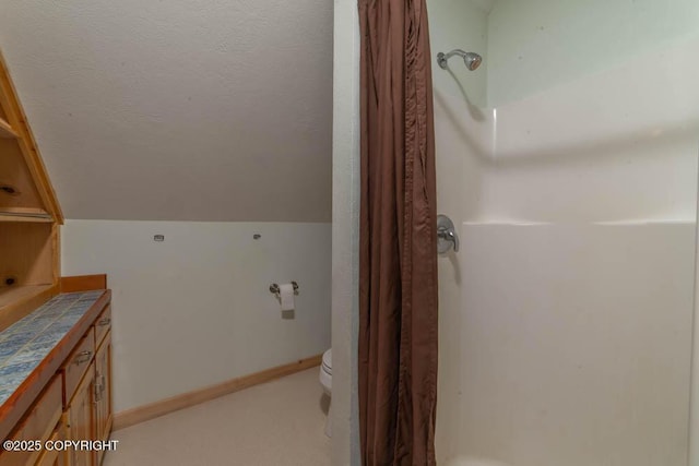 17751 Arcturus Loop, Ninilchik, AK 99639 - full bathroom with vanity and a shower with shower curtain
