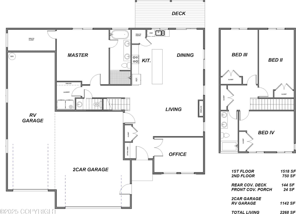 7921 Viola Cir, Anchorage, AK 99516 - view of room layout