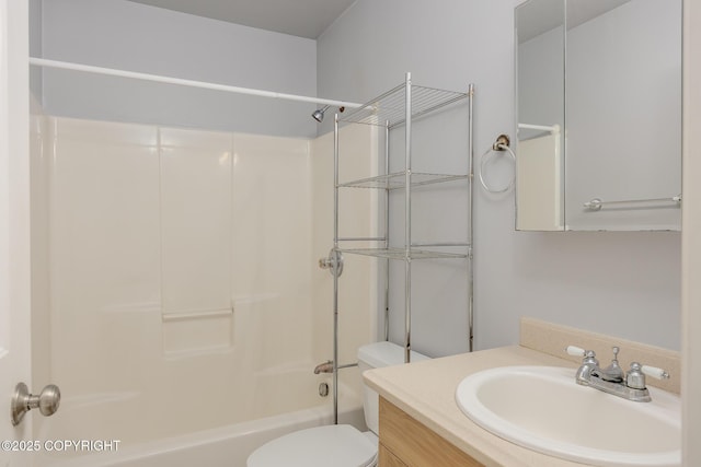 1250 Toolik Dr, North Pole, AK 99705 - bathroom featuring vanity and shower / bathtub combination