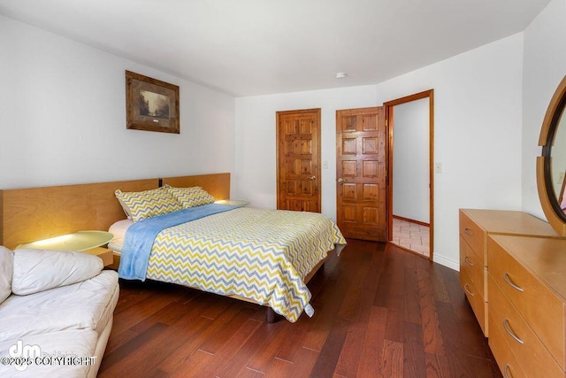 2107 Sorbus Way, Anchorage, AK 99508 - bedroom featuring dark wood-style flooring and a closet